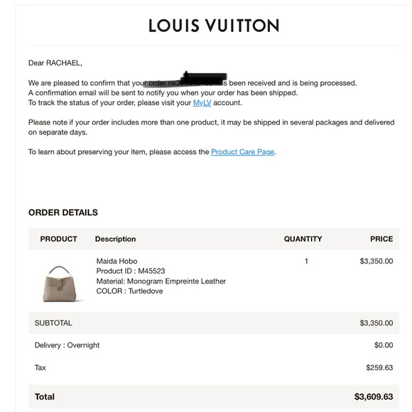 Authentic Louis Vuitton Monogram Empreinte Maida Hobo Purse - Picture 13 of 13